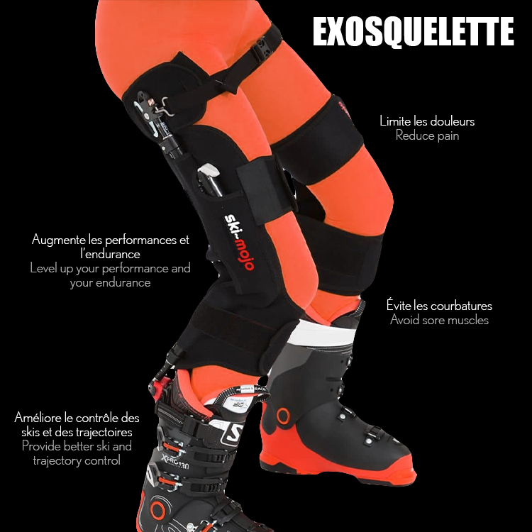Cet hiver, faites du ski léger et sécurisé avec l'exosquelette Ski
